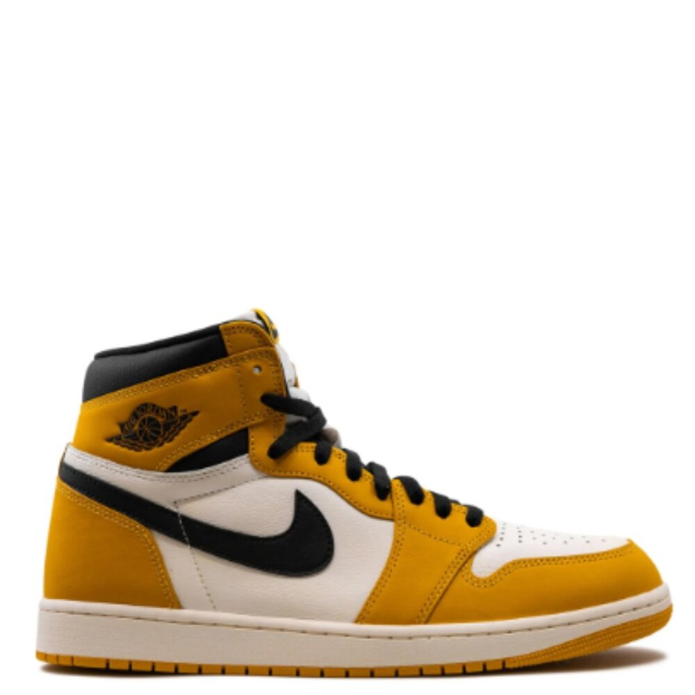 Nike Jordan 1‎ Retro Hightop OG, ‘Yellow Ochre'